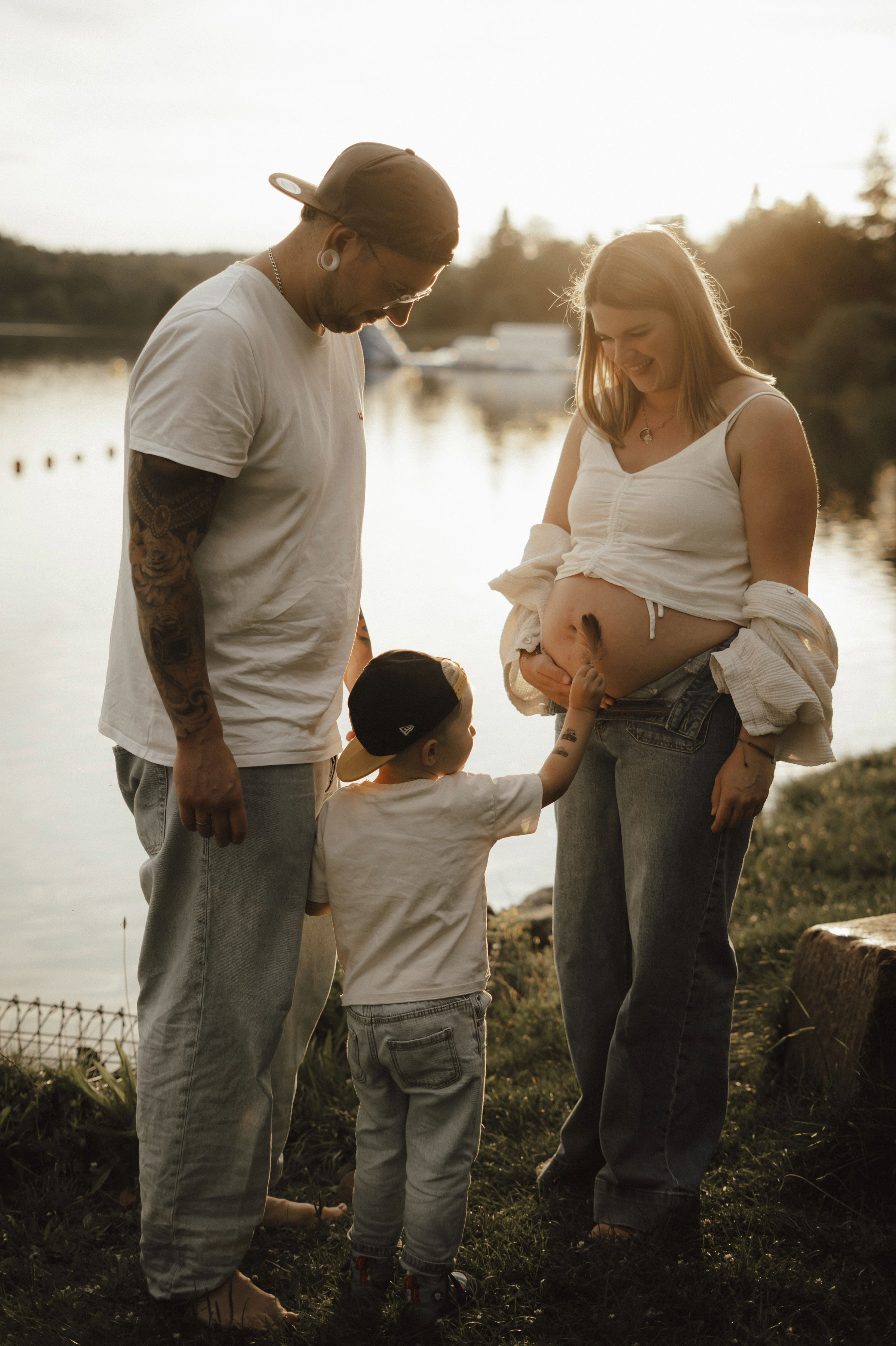 Authentische Familien Fotografie